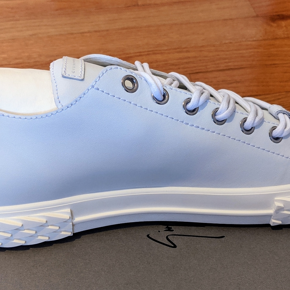 Giuseppe Zanotti "Blabber" Low-Top Sneakers White - Picture 7 of 8
